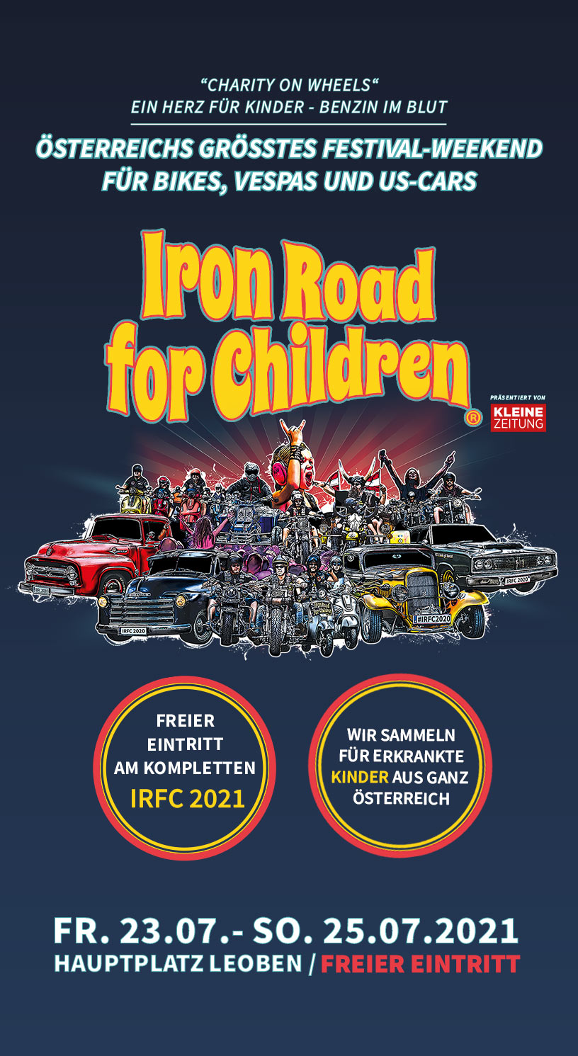 charity, Leoben, IRFC, Iron road for childen, für den guten Zweck, Spenden, Biker